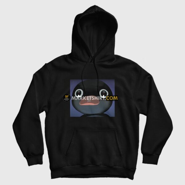 Terrified Pingu Noot Noot Hoodie