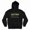 The Dadalorian Like A Dad Just Way Cooler Vintage Father’s Day Hoodie