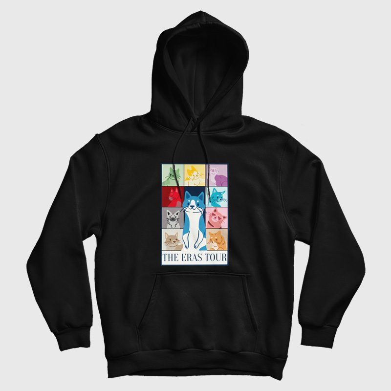 The Eras Tour Cat Hoodie The Eras Tour Cat Hoodie
