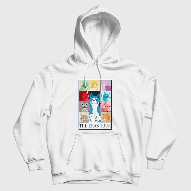 The Eras Tour Cat Hoodie The Eras Tour Cat Hoodie