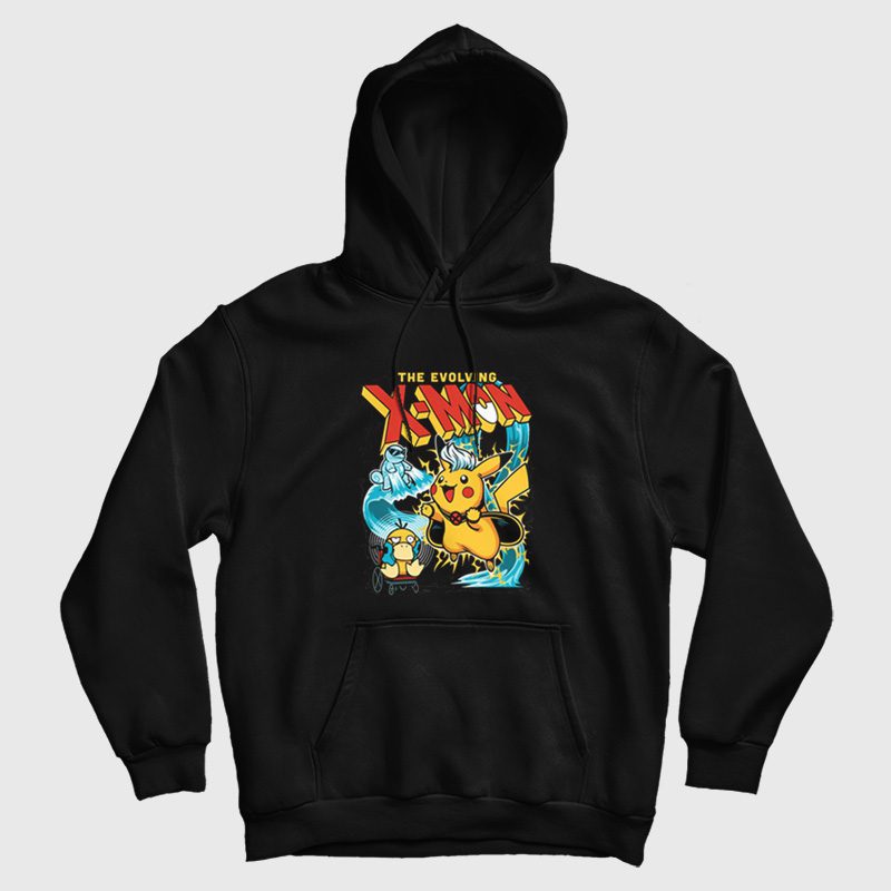 The Evolving X-Mon Vintage Hoodie The Evolving X-Mon Vintage Hoodie