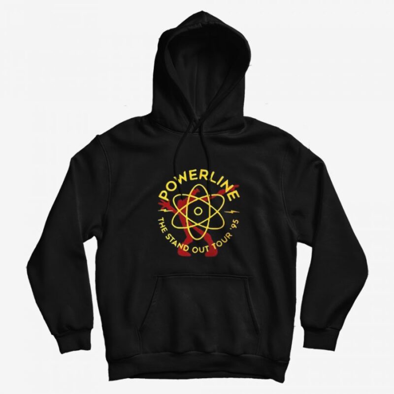 The Goofy Movie Powerline Stand Out Tour 95 Hoodie The Goofy Movie Powerline Stand Out Tour 95 Hoodie