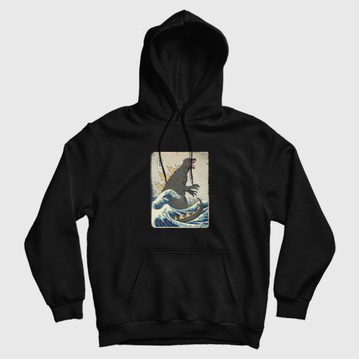 The Great Godzilla off Kanagawa Hoodie The Great Godzilla off Kanagawa Hoodie