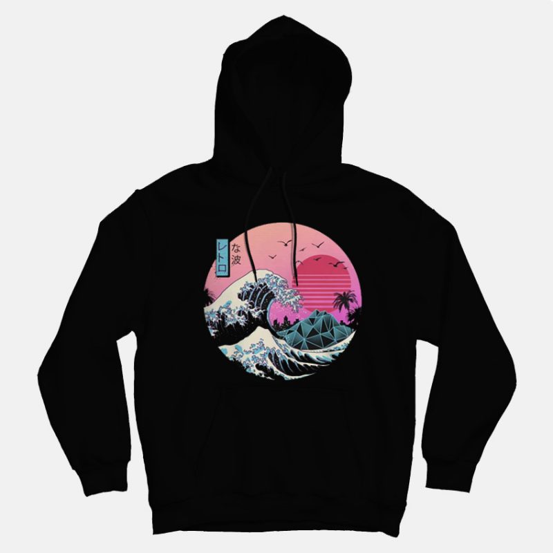 The Great Retro Wave Hoodies The Great Retro Wave Hoodies