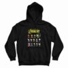 The Peanuts Avengers Characters Hoodie