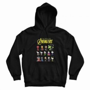 The Peanuts Avengers Characters Hoodie