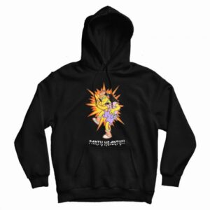 The Simpsons Otto Mann  Party Hearty Metal Hoodie