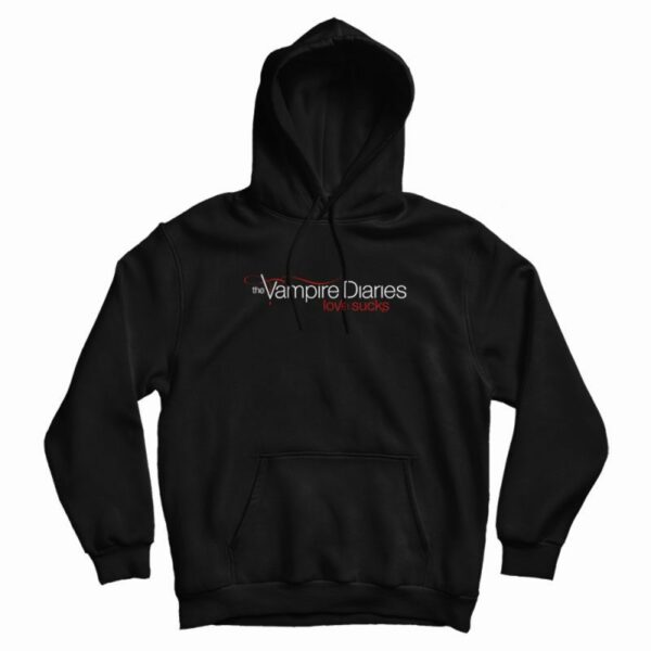 The Vampire Diaries Love Sucks Hoodie