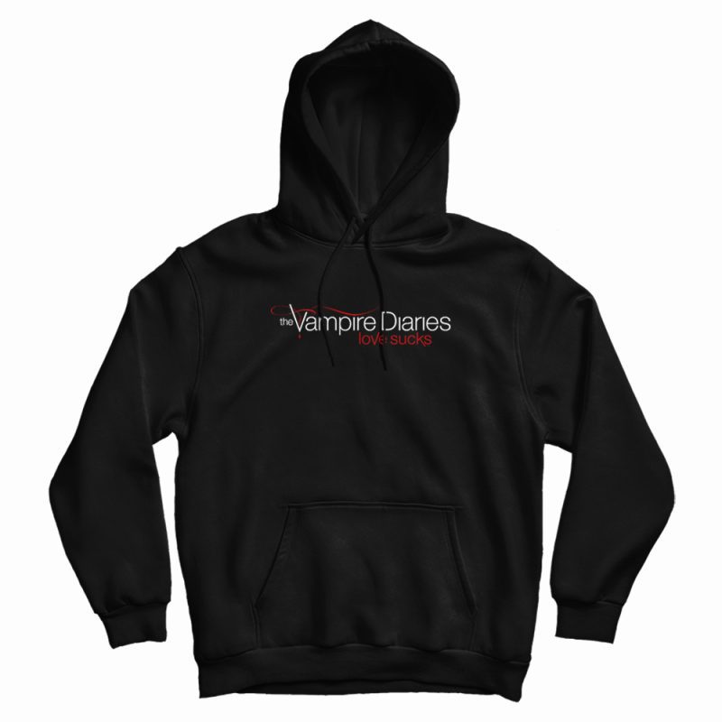 The Vampire Diaries Love Sucks Hoodie The Vampire Diaries Love Sucks Hoodie