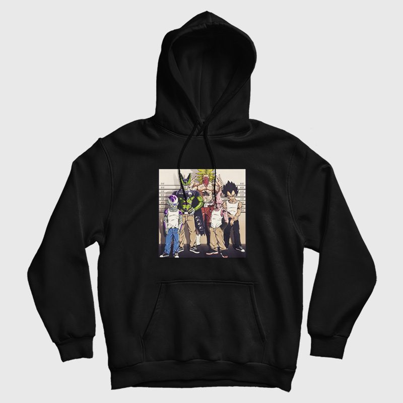 The Villains of Dragon Ball Z Hoodie The Villains of Dragon Ball Z Hoodie