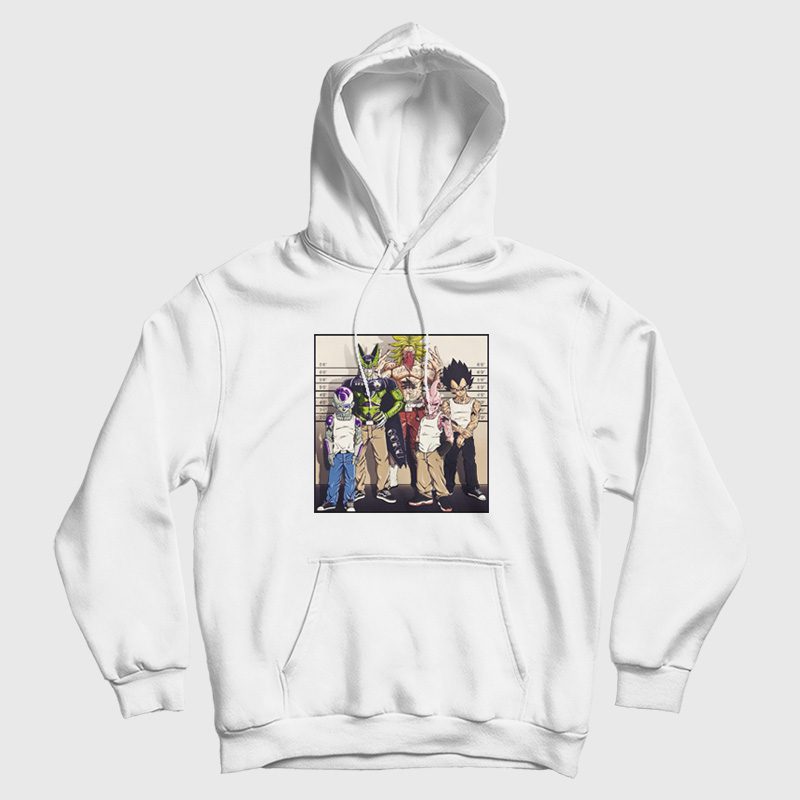 The Villains of Dragon Ball Z Hoodie The Villains of Dragon Ball Z Hoodie