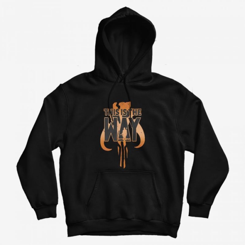 This is the Way B Mandalorian Hoodie This is the Way B Mandalorian Hoodie