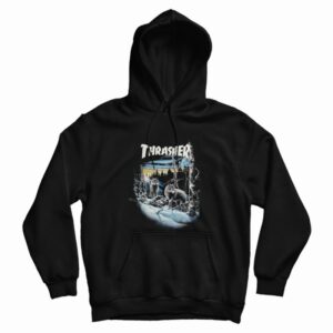 Thrasher 13 Wolves Black Hoodie