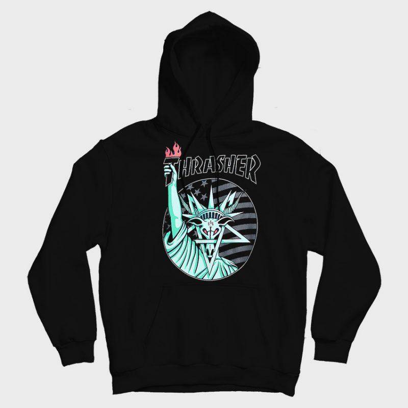 Thrasher Liberty Goat Hoodies Thrasher Liberty Goat Hoodies
