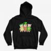 Three Little Pigs Saint Patrick’s Day Hoodie