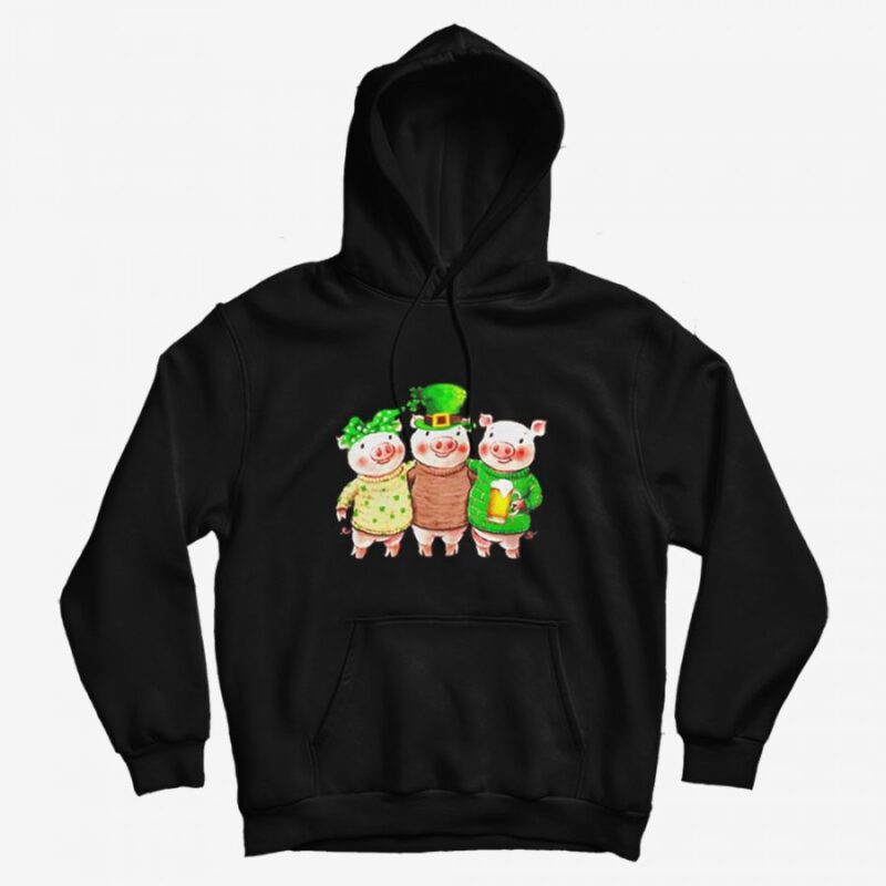 Three Little Pigs Saint Patrick’s Day Hoodie Three Little Pigs Saint Patrick’s Day Hoodie
