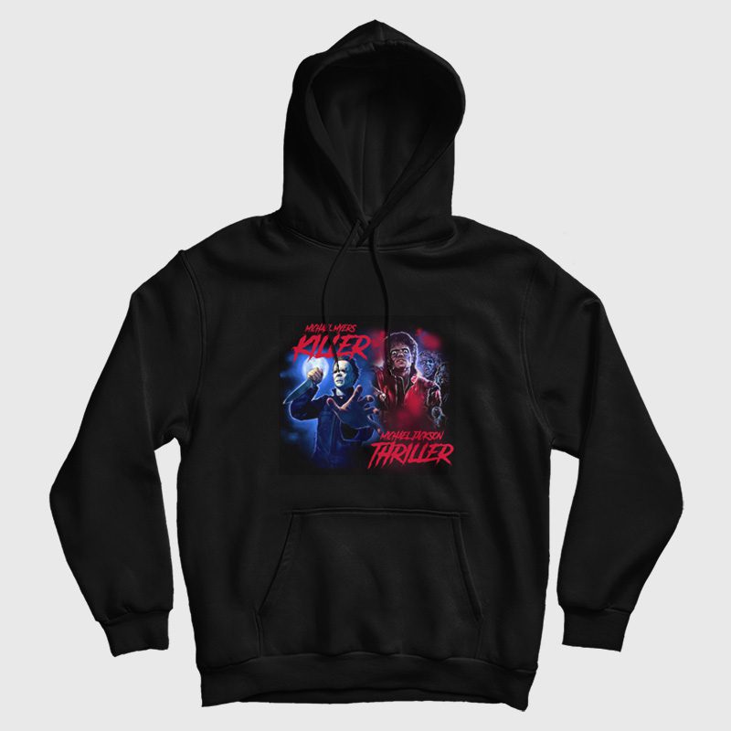 Thriller Vs Killer Michael Jackson Michael Myers Hoodie Thriller Vs Killer Michael Jackson Michael Myers Hoodie