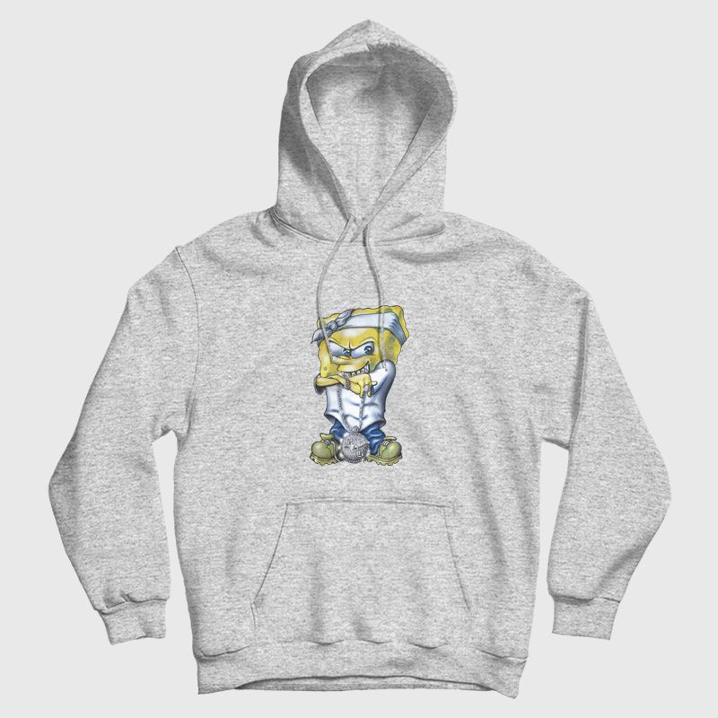 Thug Spongebob Squarepants Hoodie Thug Spongebob Squarepants Hoodie