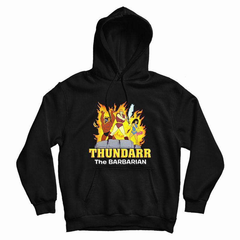 Thundarr The Barbarian Hoodie Thundarr The Barbarian Hoodie