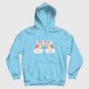Tired Cute Mental Health Hoodie