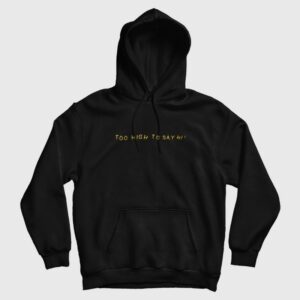 Too High To Say Hi Hoodie