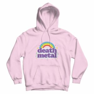 Unicorn Death Metal Rainbow Hoodie