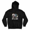 Unicorn Skeleton Go To Hell Hoodie