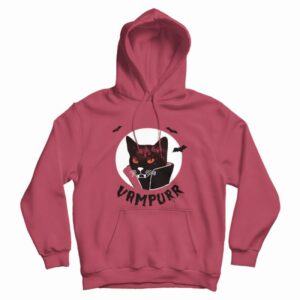 Vampurr Vampire Black Cat Hoodie