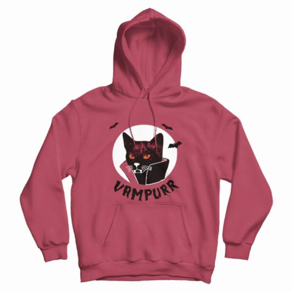 Vampurr Vampire Black Cat Hoodie
