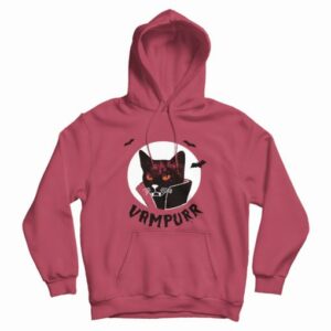 Vampurr Vampire Black Cat Hoodie 4