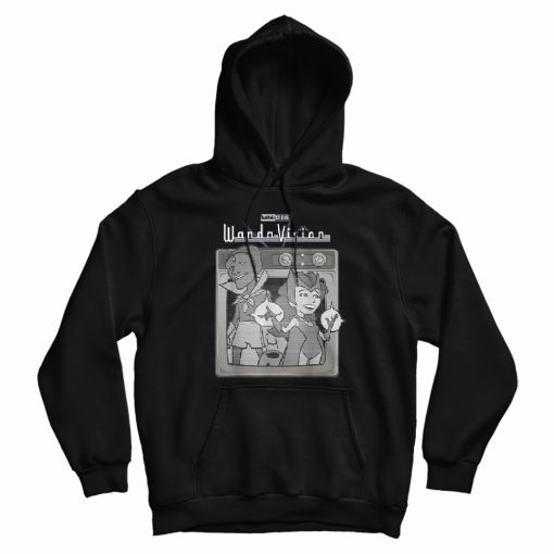 Vintage Marvel WandaVision Hoodie Vintage Marvel WandaVision Hoodie