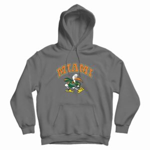 Vintage University Of Miami Hurricanes Hoodie
