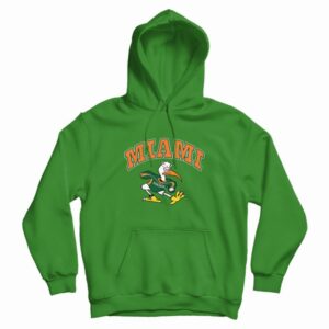 Vintage University Of Miami Hurricanes Hoodie