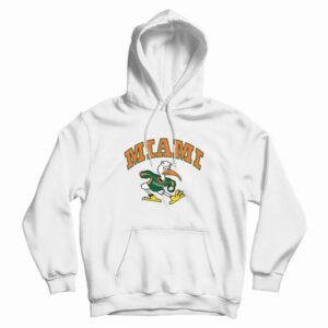 Vintage University Of Miami Hurricanes Hoodie 3