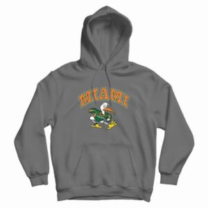 Vintage University Of Miami Hurricanes Hoodie 4