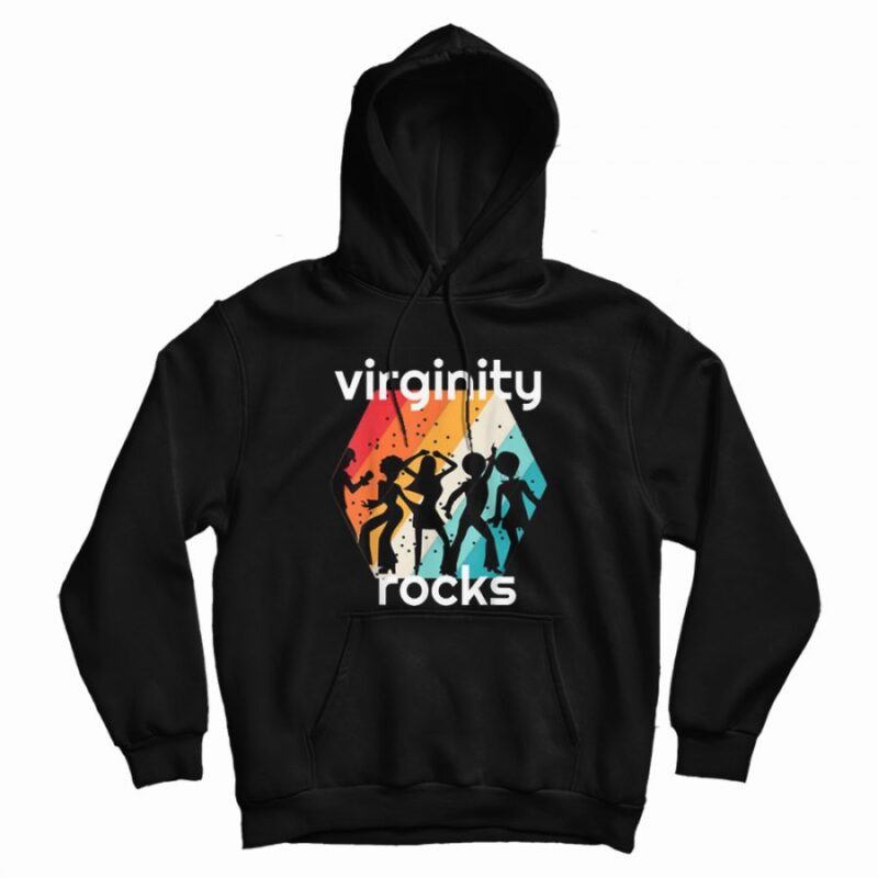 Vintage Virginity Rocks Hoodie Vintage Virginity Rocks Hoodie