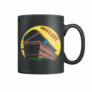 Vintage horror comic – coffin opening mug
