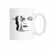 Vintage illustration if looks can kill mug