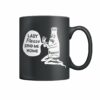 Vintage milk bottle illustration lady please send me home mug