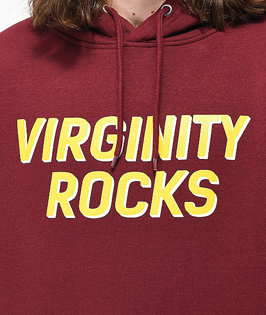 Virginity Rocks Black Hoodie Danny Duncan Virginity Rocks Black Hoodie Danny Duncan