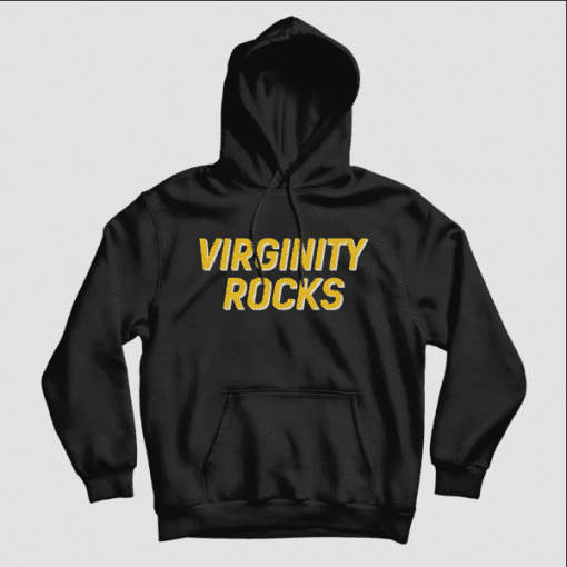 Virginity Rocks Black Hoodie Danny Duncan Virginity Rocks Black Hoodie Danny Duncan