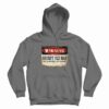Warning Grumpy Old Man Vintage Hoodie