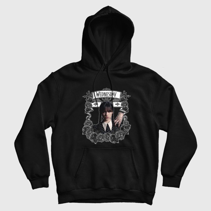 Wednesday Addams Jenna Ortega Hoodie Wednesday Addams Jenna Ortega Hoodie