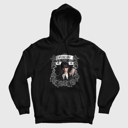 Wednesday Addams Jenna Ortega Hoodie Wednesday Addams Jenna Ortega Hoodie