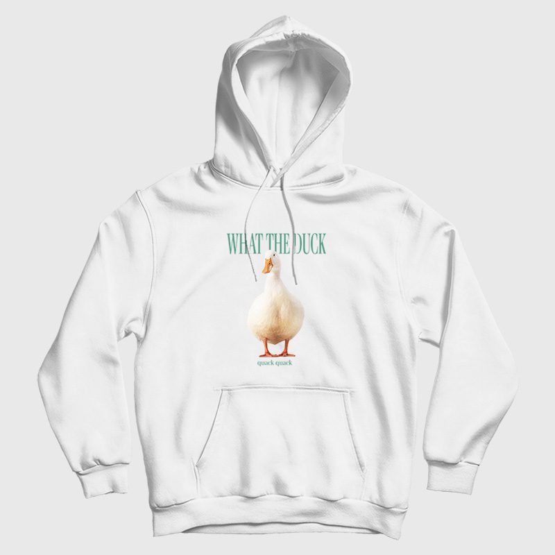 What The Duck Funny Hoodie What The Duck Funny Hoodie