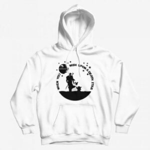 When You Wish Upon a Death Star The Mandalorian and Baby Yoda Hoodie