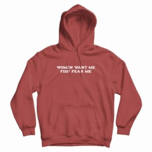 Women Want Me Fish Fear Me Classic Hoodie 4