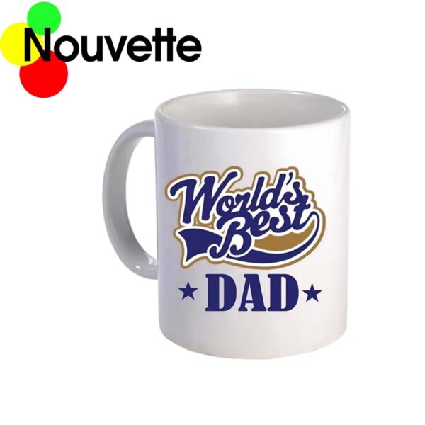 Worlds best dad mug