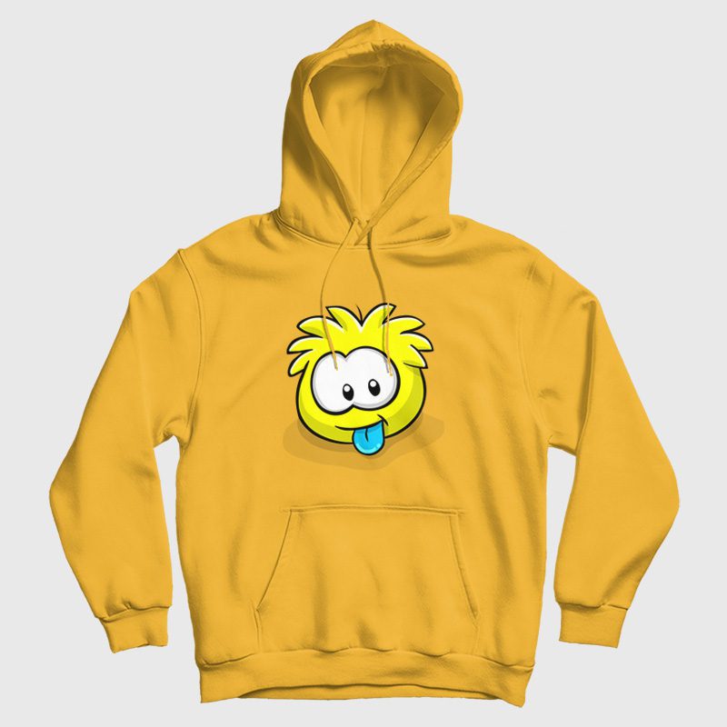 Yellow Puffles Club Penguin Hoodie Yellow Puffles Club Penguin Hoodie