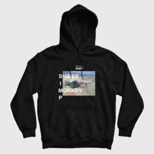 Yes I’m A Simp Sniper Monkey Hoodie